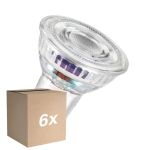 Multipack 6x Osram LED Spot GU10 PAR16 4.7W 850lm 100D - 840 Cool White
