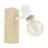 Eglo Wall Light Townshend 3 Wood Steel White | IP20 - Suitable for 1x E27