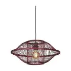 Good&Mojo Pendant Maui Bamboo Burgundy S | Suitable for 1x E27 